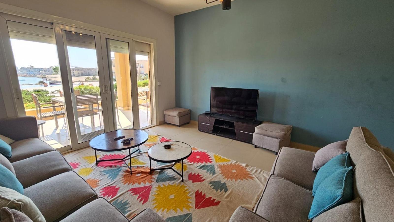شقة Water Side - Luxurious Ground Floor 3 Bd In El Gouna-red Sea *